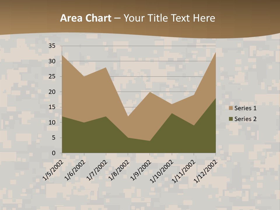 Horizontal Generations Portrait PowerPoint Template