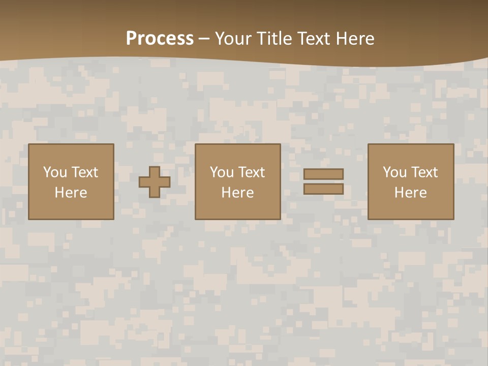 Horizontal Generations Portrait PowerPoint Template