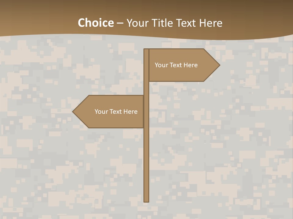 Horizontal Generations Portrait PowerPoint Template