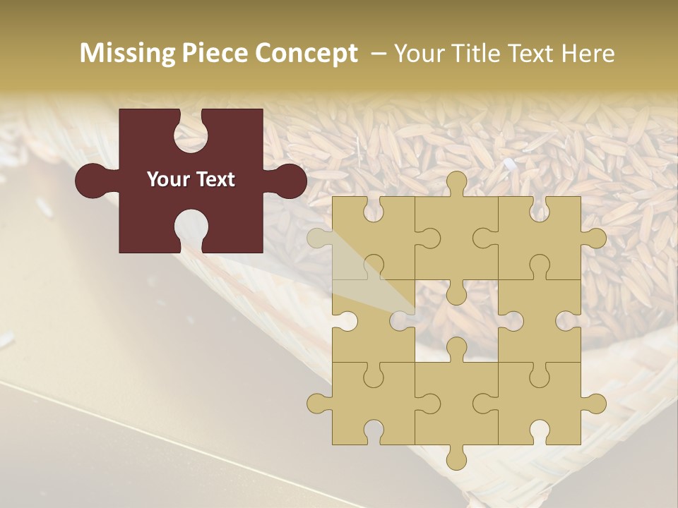 Guard Padlock Vector PowerPoint Template