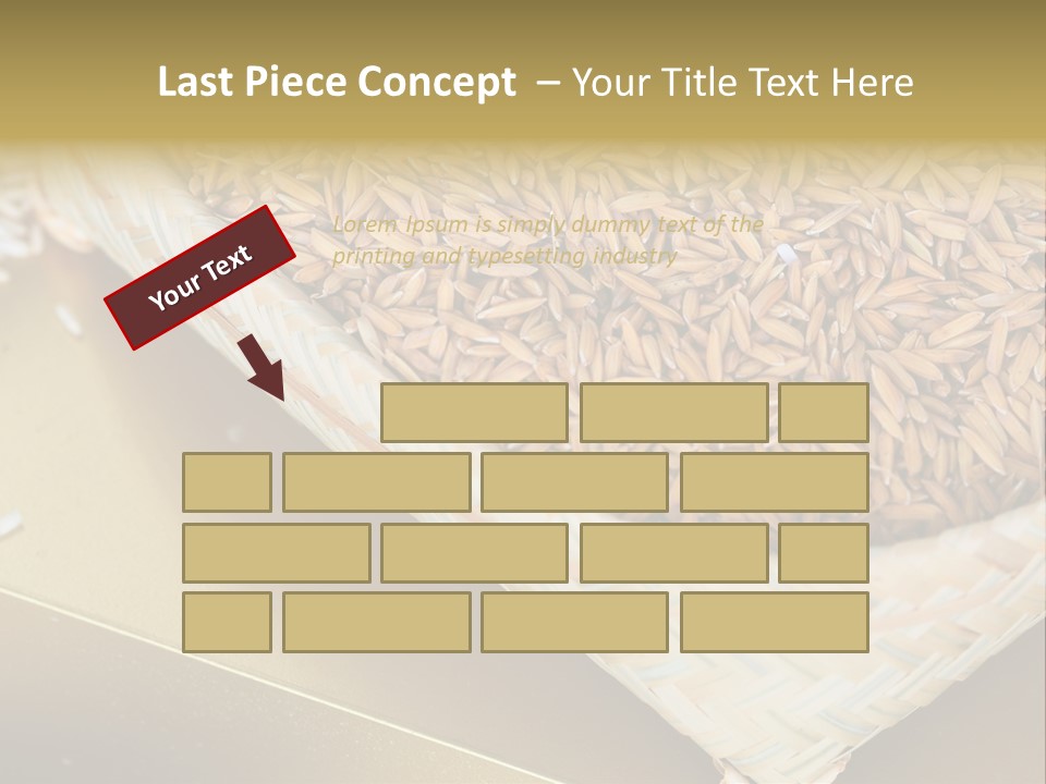 Guard Padlock Vector PowerPoint Template