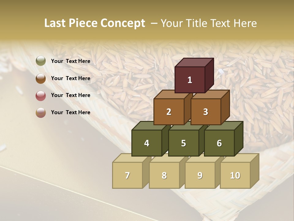 Guard Padlock Vector PowerPoint Template