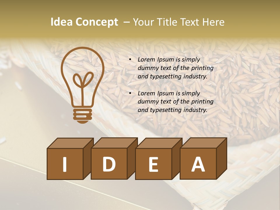 Guard Padlock Vector PowerPoint Template