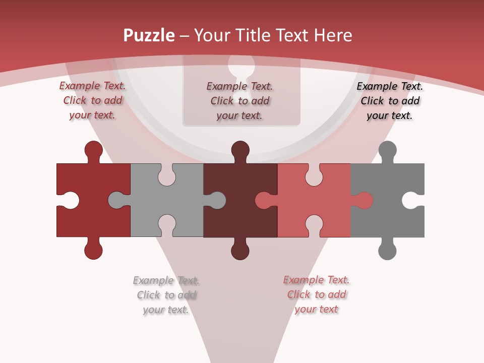 Guard Padlock Vector PowerPoint Template