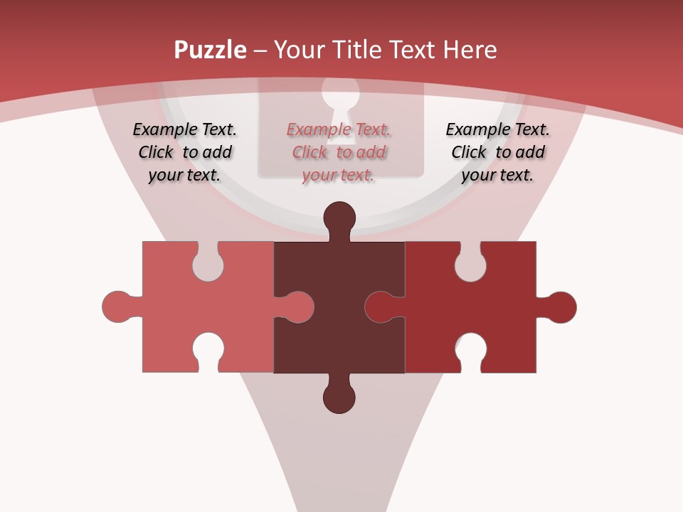 Guard Padlock Vector PowerPoint Template