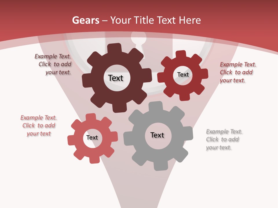 Guard Padlock Vector PowerPoint Template