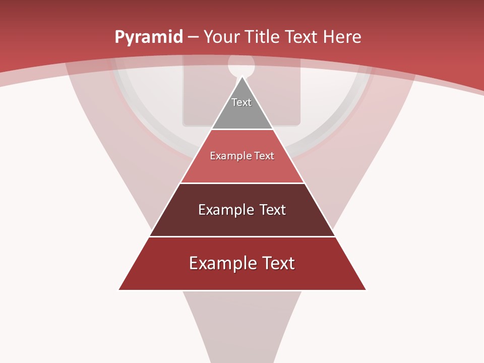 Guard Padlock Vector PowerPoint Template