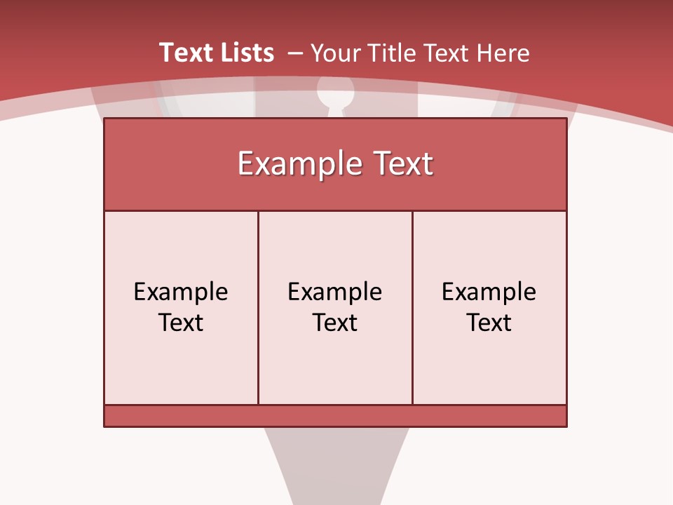 Guard Padlock Vector PowerPoint Template