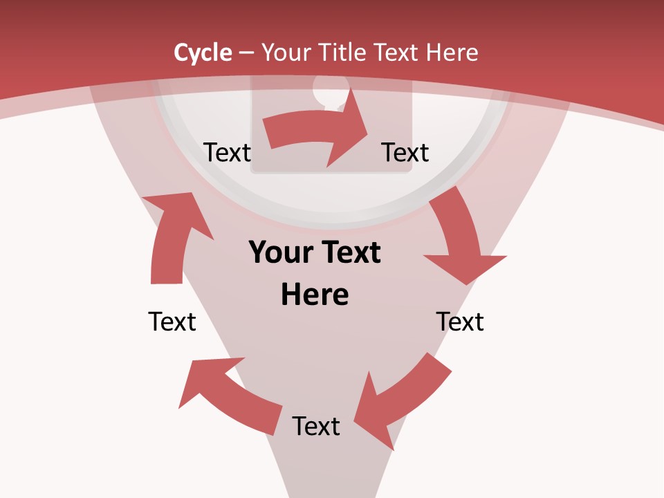 Guard Padlock Vector PowerPoint Template