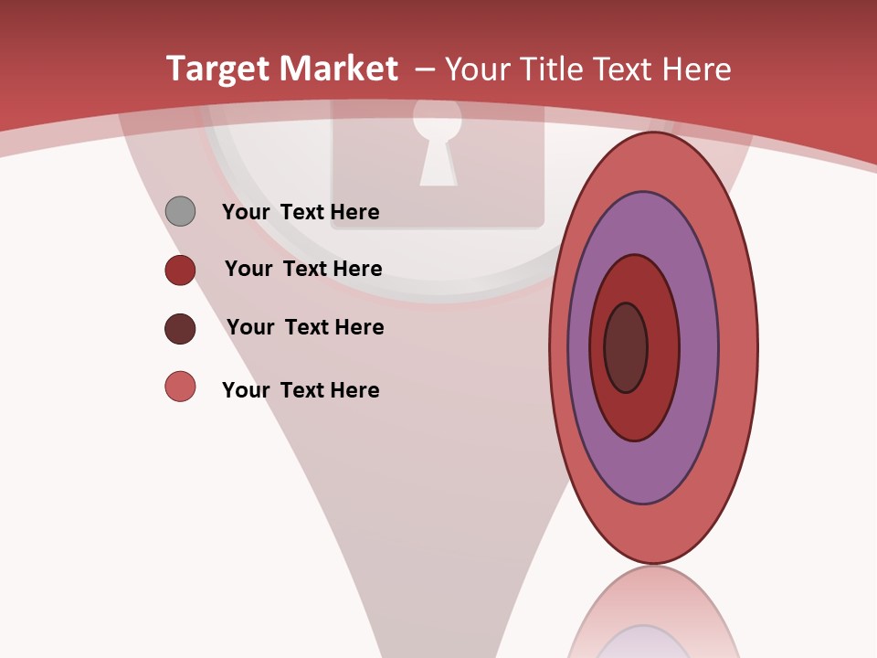 Guard Padlock Vector PowerPoint Template