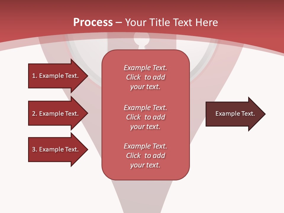 Guard Padlock Vector PowerPoint Template
