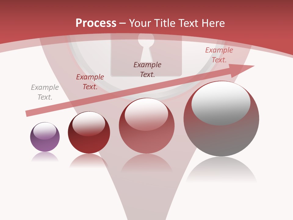 Guard Padlock Vector PowerPoint Template