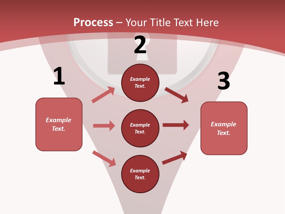 Guard Padlock Vector PowerPoint Template