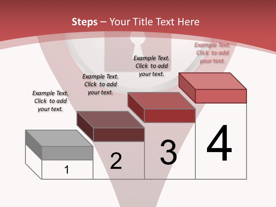 Guard Padlock Vector PowerPoint Template