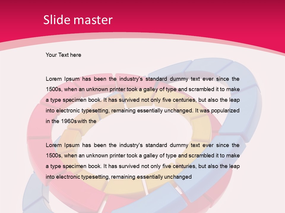 Decorative Wallpaper Backdrop PowerPoint Template