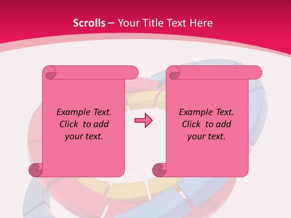 Decorative Wallpaper Backdrop PowerPoint Template