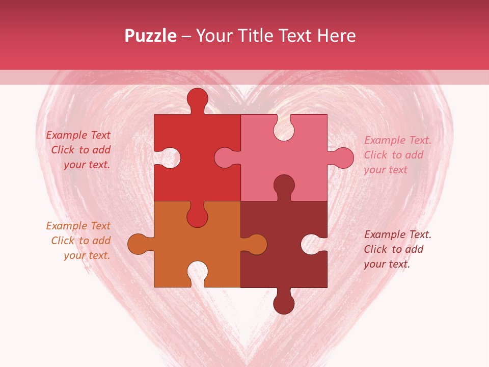 Valentine's Day Valentine Creative PowerPoint Template