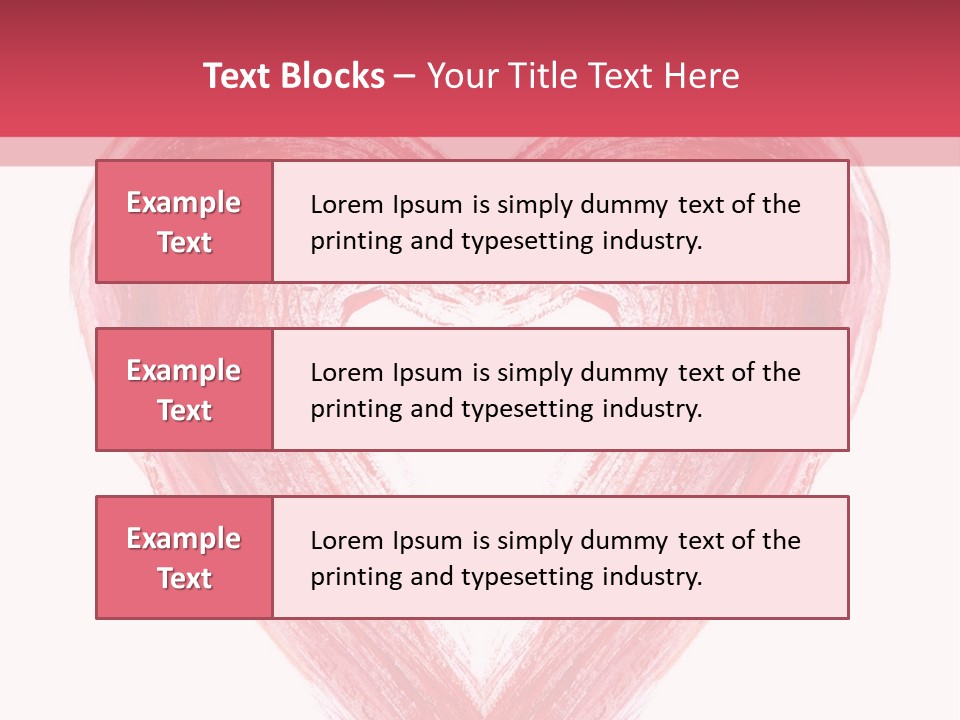 Valentine's Day Valentine Creative PowerPoint Template