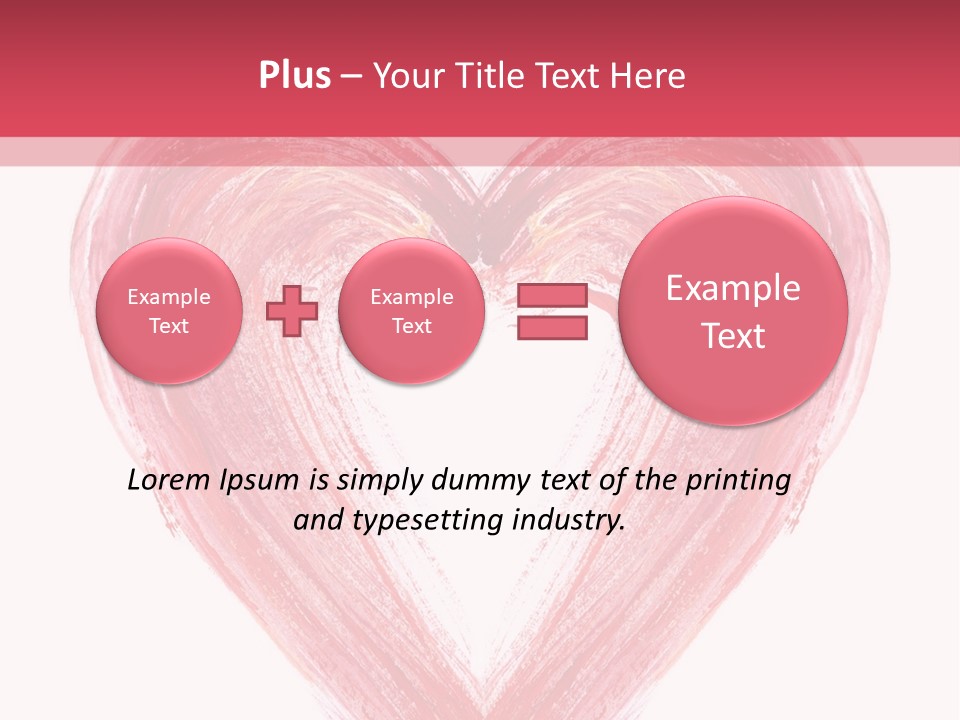 Valentine's Day Valentine Creative PowerPoint Template
