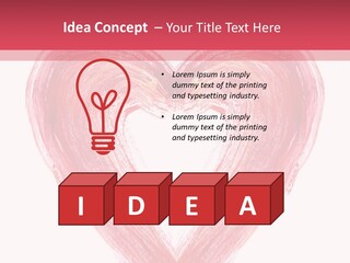 Valentine's Day Valentine Creative PowerPoint Template
