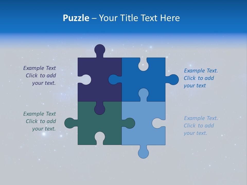 Hydrogen Nature Astrology PowerPoint Template