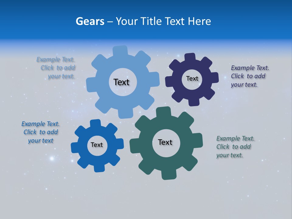 Hydrogen Nature Astrology PowerPoint Template