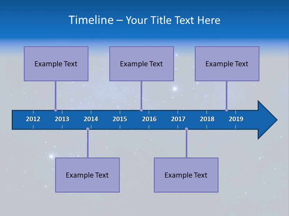 Hydrogen Nature Astrology PowerPoint Template