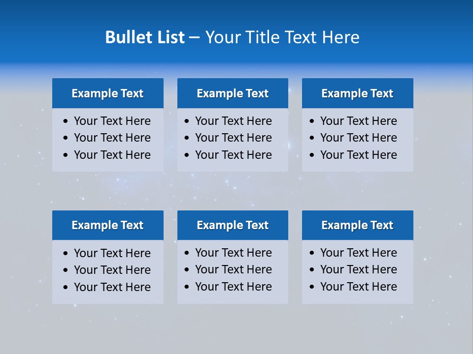 Hydrogen Nature Astrology PowerPoint Template