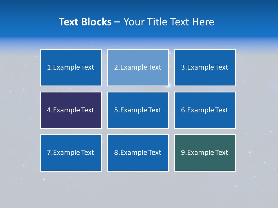 Hydrogen Nature Astrology PowerPoint Template