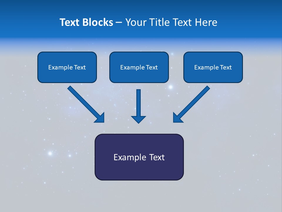 Hydrogen Nature Astrology PowerPoint Template
