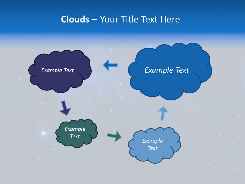 Hydrogen Nature Astrology PowerPoint Template