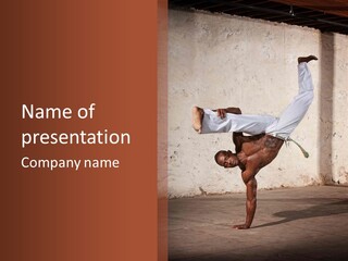 Performer Person Attractive PowerPoint Template