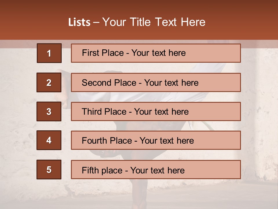 Performer Person Attractive PowerPoint Template