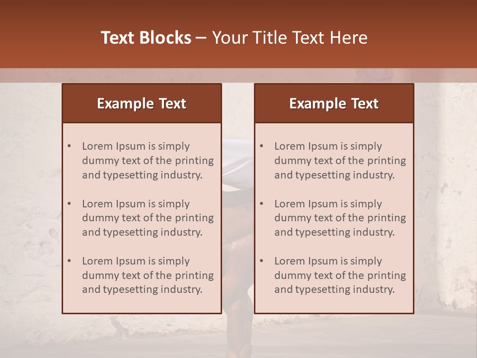 Performer Person Attractive PowerPoint Template