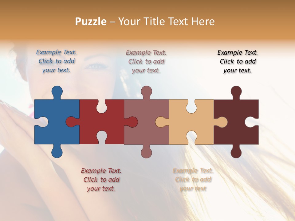 Lovers Together Women PowerPoint Template