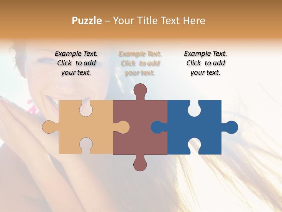 Lovers Together Women PowerPoint Template