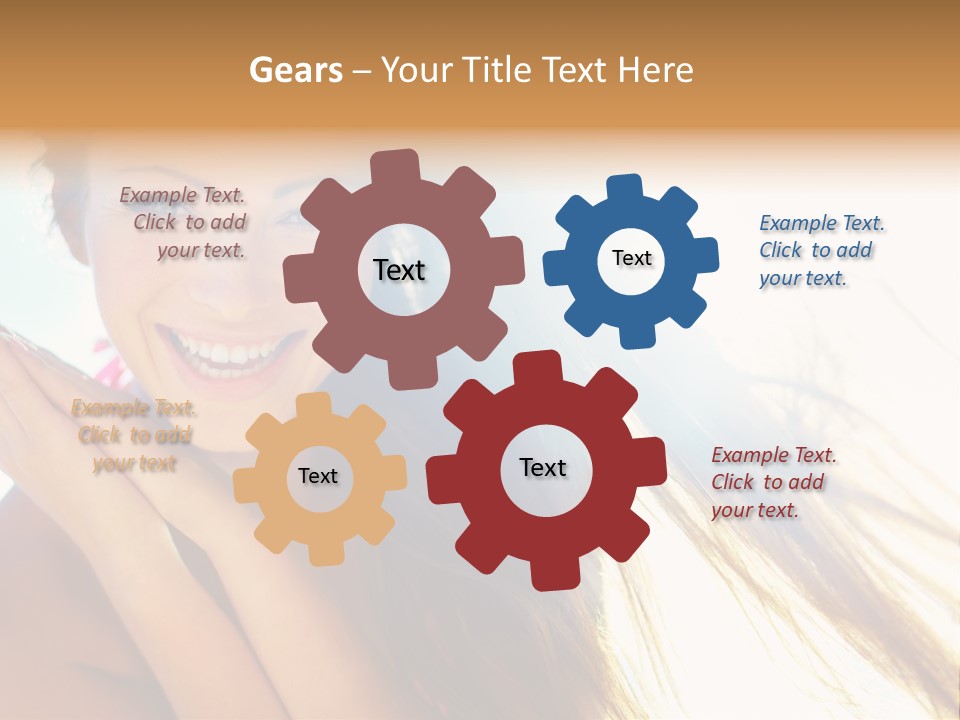 Lovers Together Women PowerPoint Template