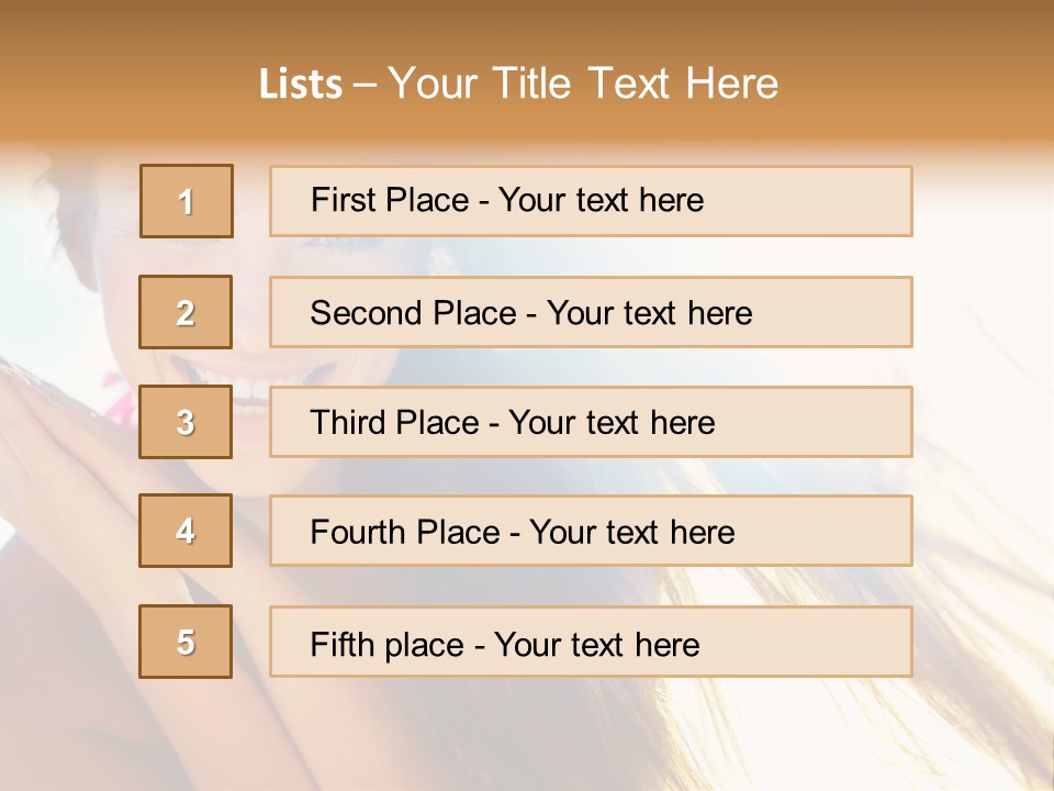 Lovers Together Women PowerPoint Template