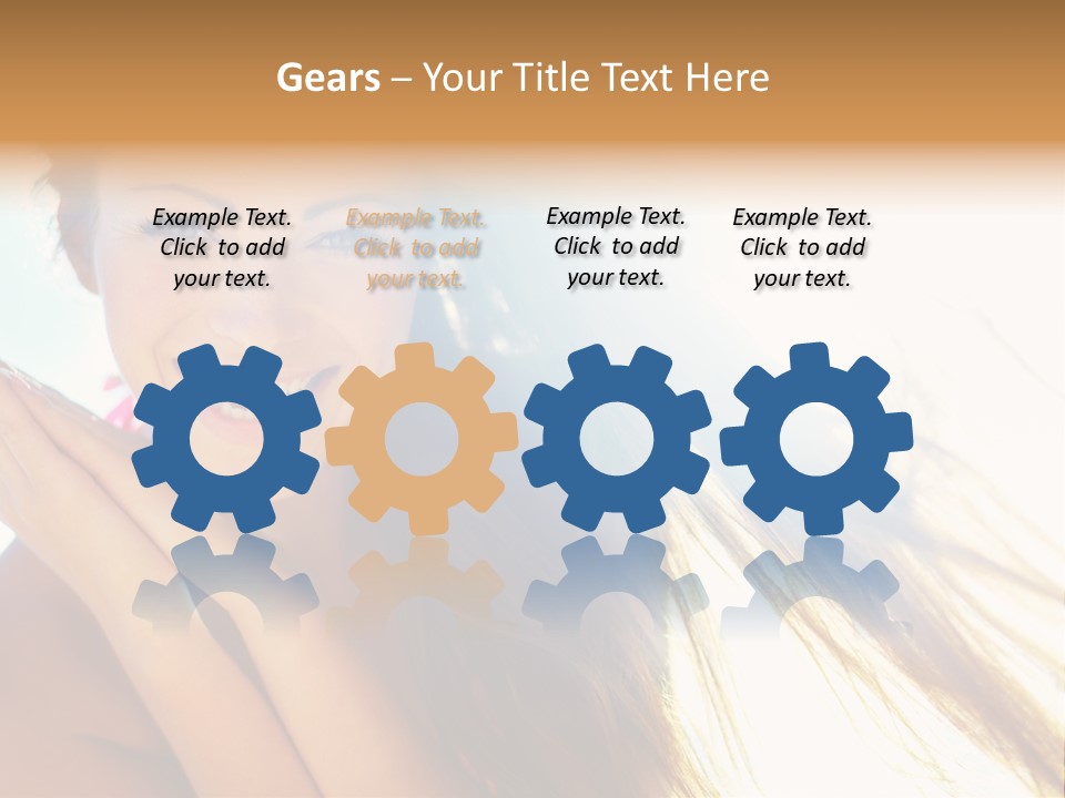 Lovers Together Women PowerPoint Template