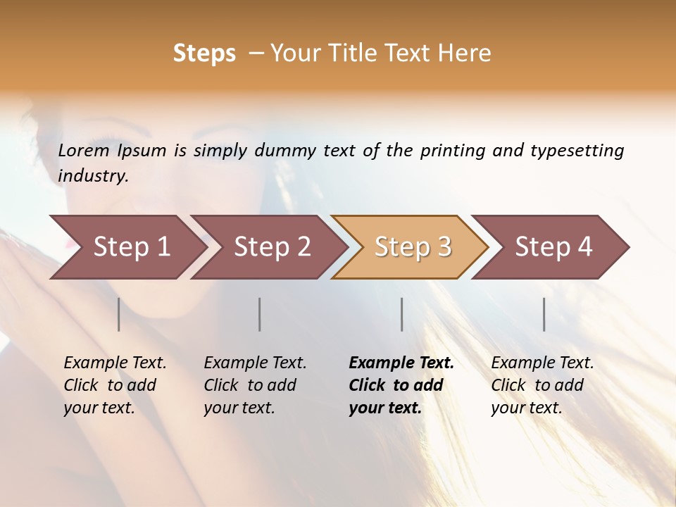 Lovers Together Women PowerPoint Template