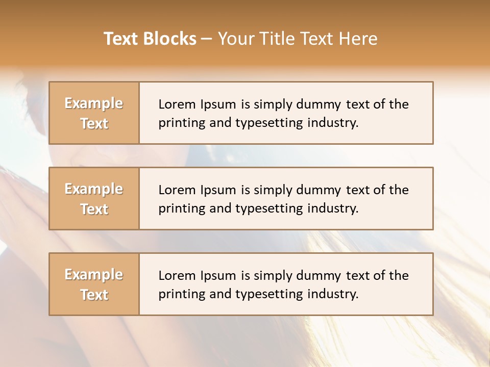 Lovers Together Women PowerPoint Template
