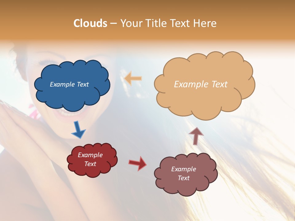 Lovers Together Women PowerPoint Template