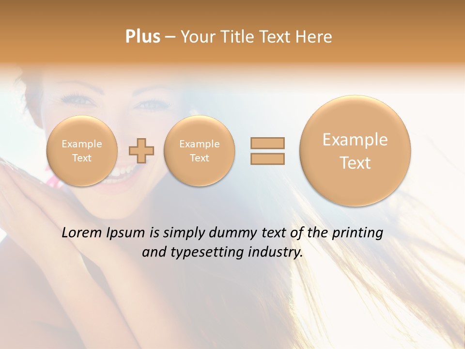 Lovers Together Women PowerPoint Template