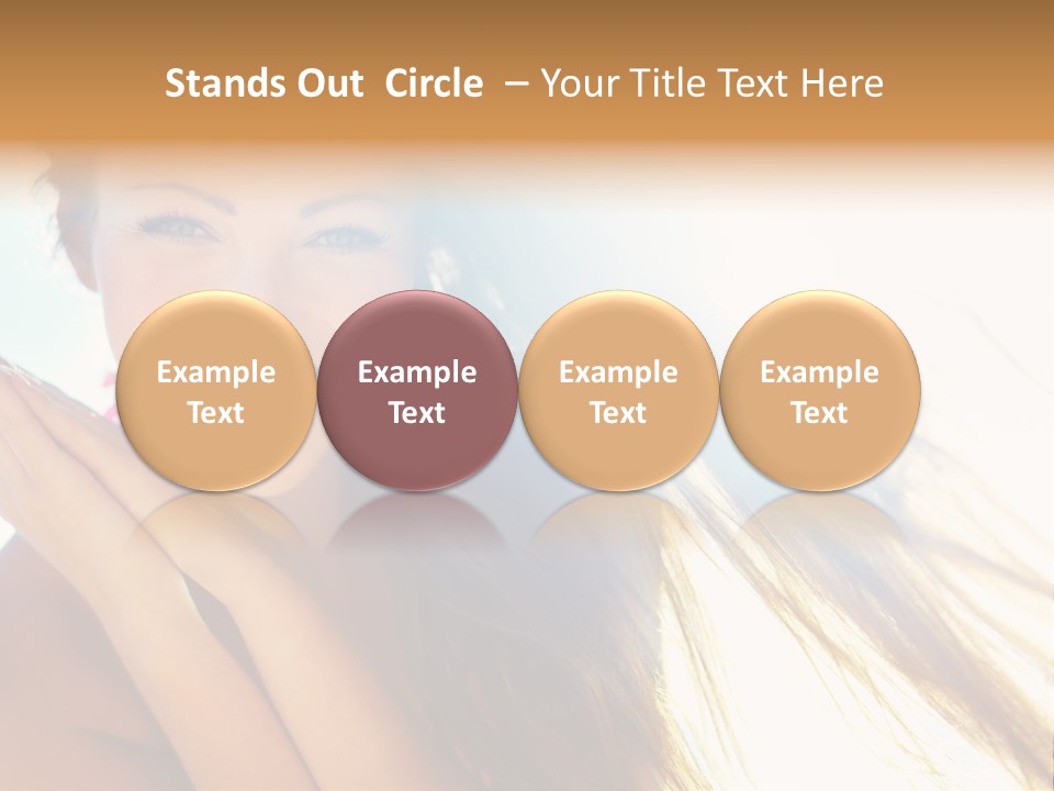 Lovers Together Women PowerPoint Template