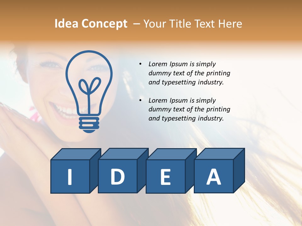 Lovers Together Women PowerPoint Template