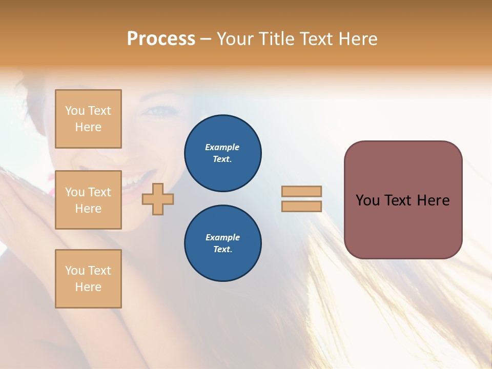 Lovers Together Women PowerPoint Template