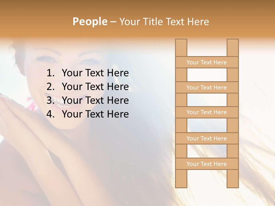 Lovers Together Women PowerPoint Template