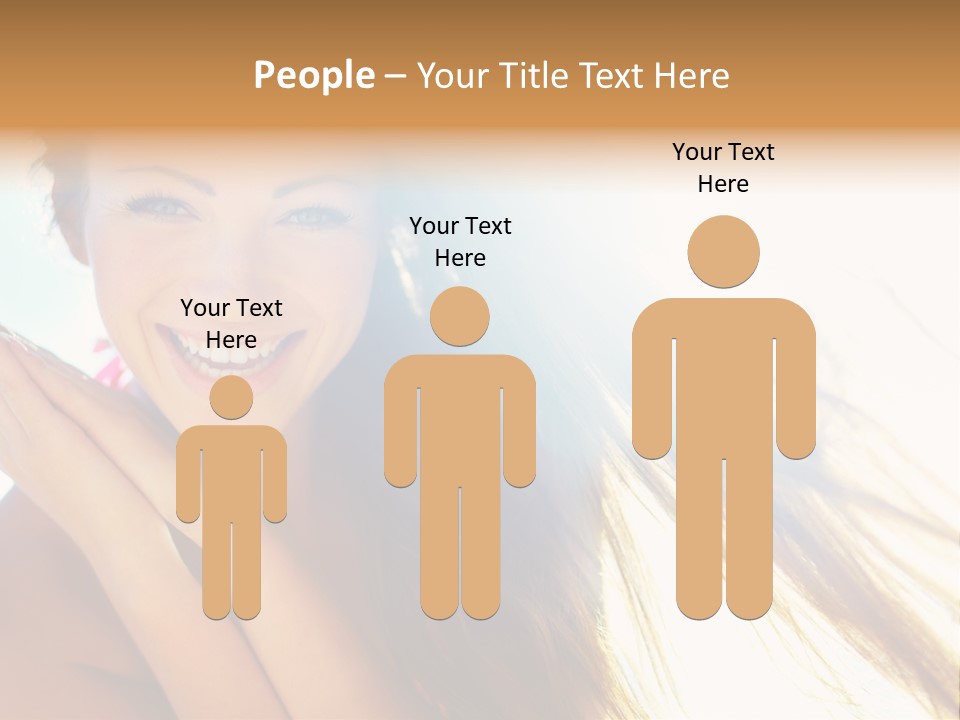 Lovers Together Women PowerPoint Template