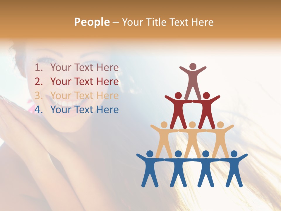 Lovers Together Women PowerPoint Template