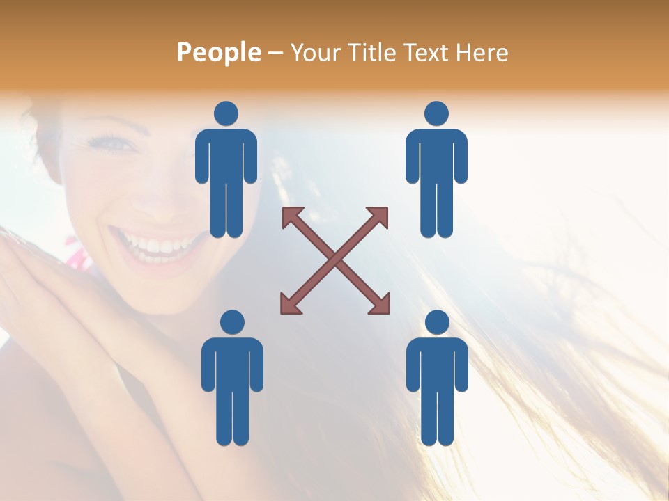 Lovers Together Women PowerPoint Template